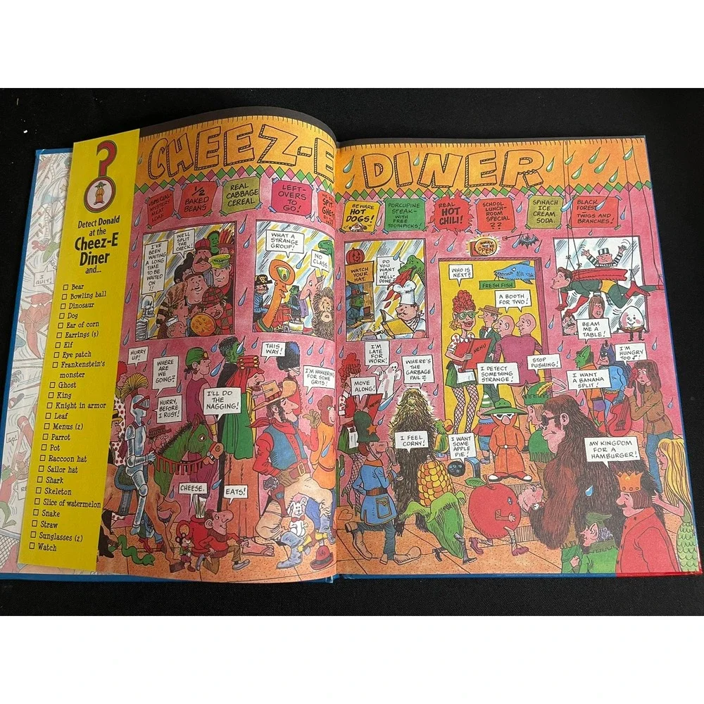 Where Are They? Search & Find 1000s of Fun Things Kidsbooks Tony Tallarico Book